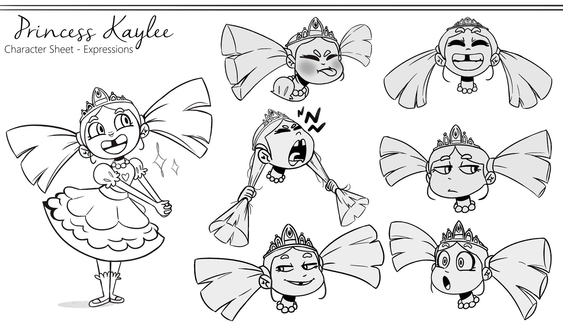 Princess Kaylee Expressions