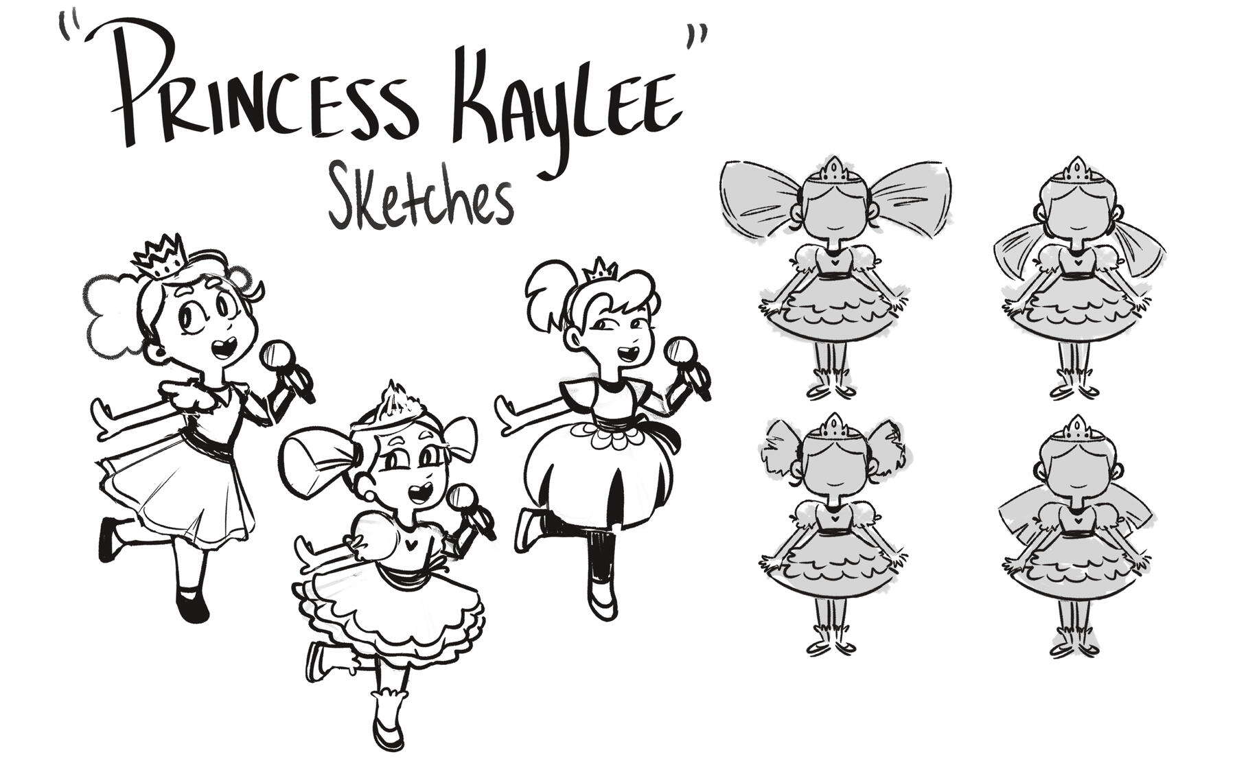 Princess sketches Princess sketches